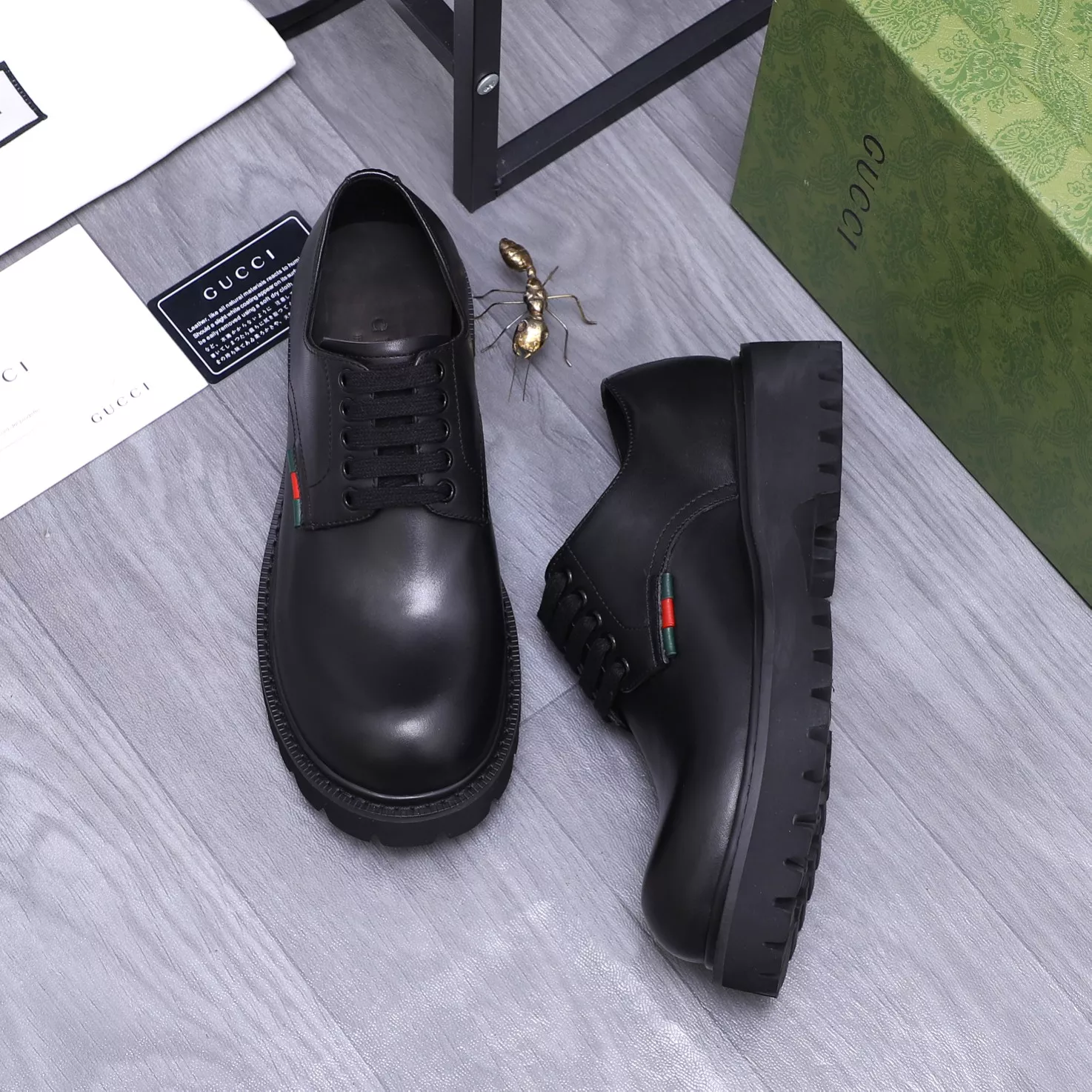 gucci oxfords chaussures pour homme s_12b477a2